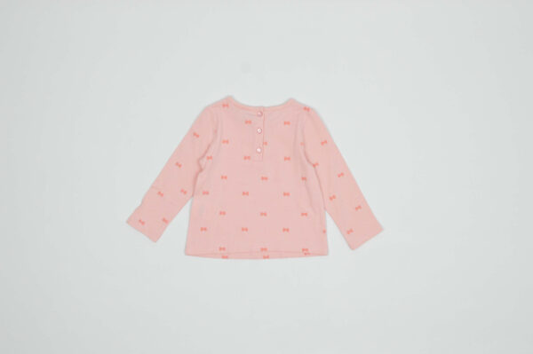 Rosa långärmad tröja - Bild 2