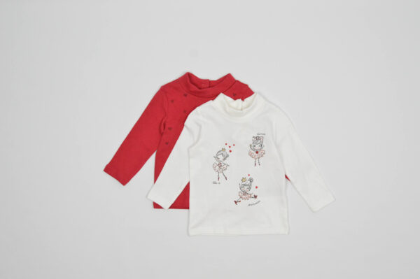 2- pack polotröjor