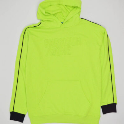 Neon grön hoodie