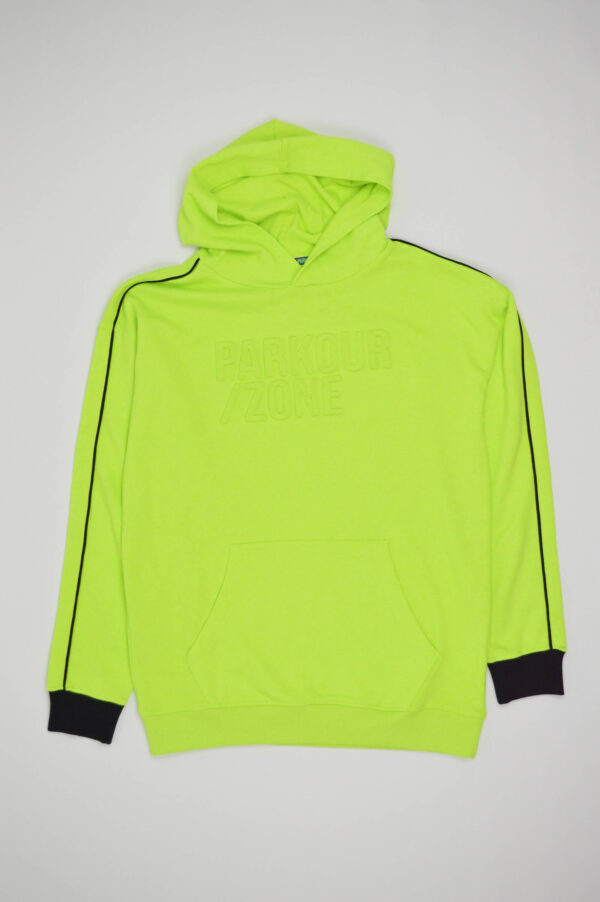 Neon grön hoodie